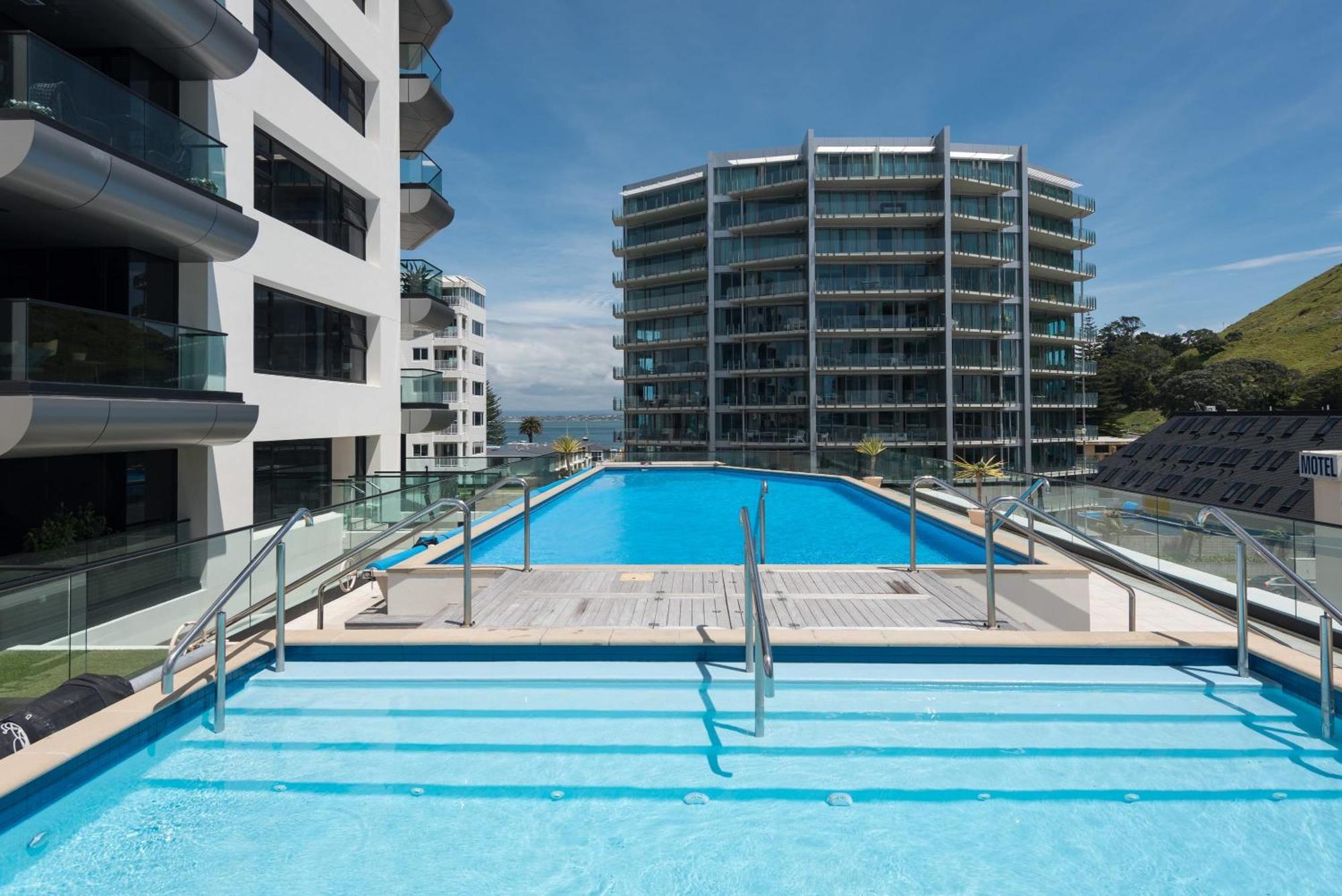 Marvelous Downtown Apartment Moments From Main Beach With Heated Pool, Gym And Parking Mount Maunganui Εξωτερικό φωτογραφία